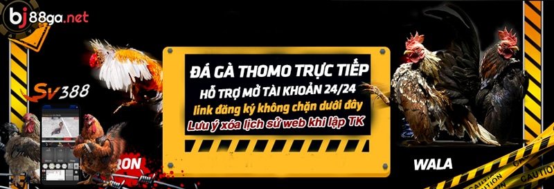 BJ88 may mắn tại Đông Nam Á ký kết ''ĐỘC QUYỀN PHÁT SÓNG ĐÁ GÀ THOMO"